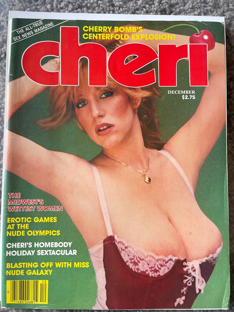 Cheri vintage adult magazine.