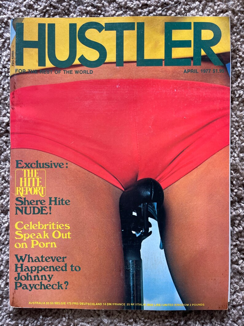 Hustler 【SALE／81%OFF】 超高品質で人気の Vintage Magazine Adult