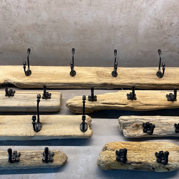 Driftwood Key Rack Etsy