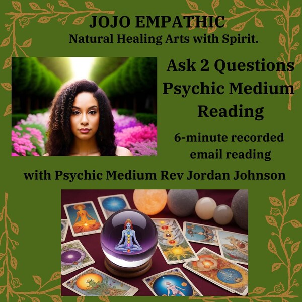 Ask 2 Questions Psychic Medium Email Reading