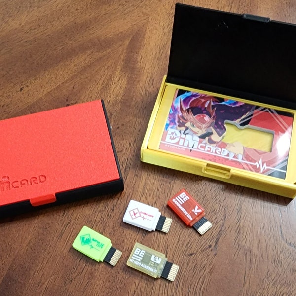 DiM Card Case with Card Tray for Digimon Vital Bracelet | Digivice V | Vital Hero | BE VV