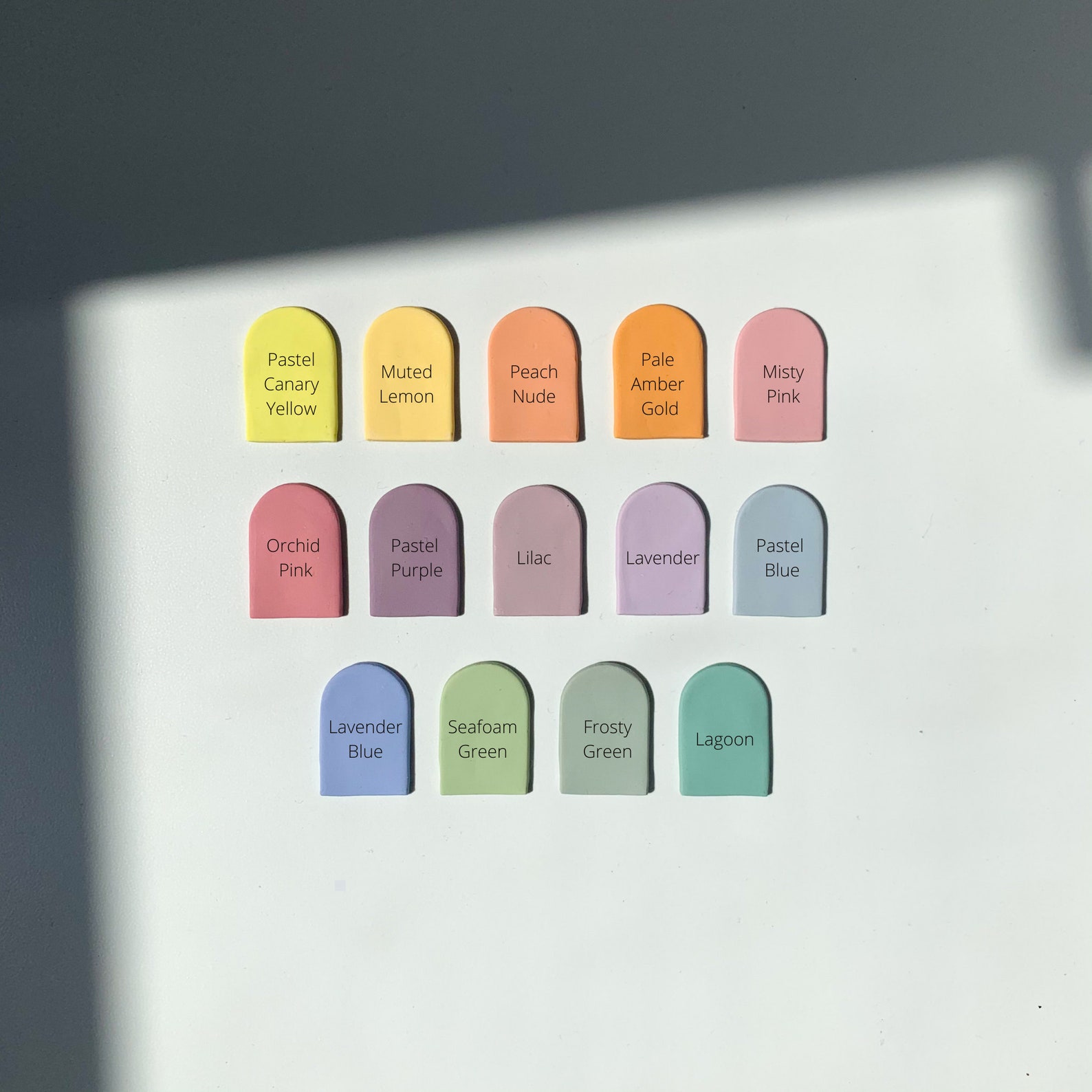 Pastel Collection / Polymer Clay Colour Mixing / FIMO Colour Etsy UK