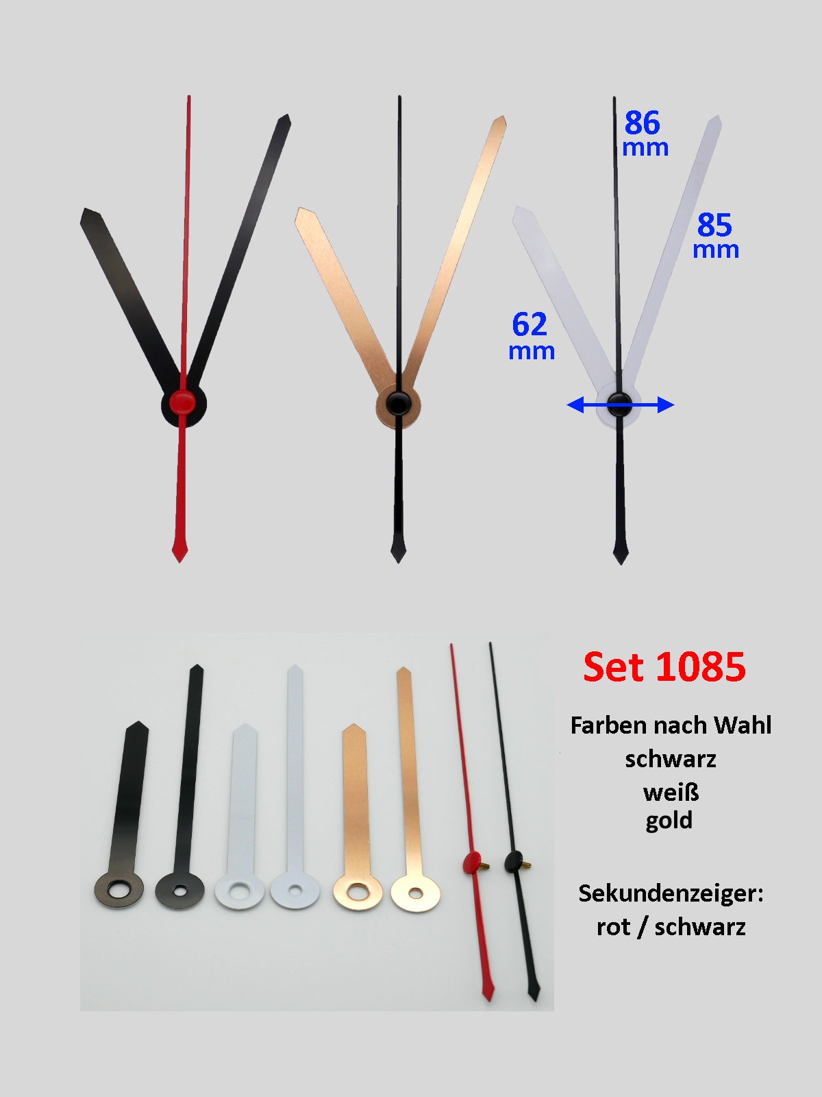 funk uhrwerk wei�e zeiger