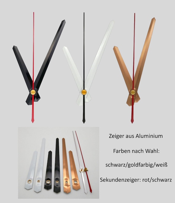 Mouvement D'Horloge Murale Avec Aiguilles - Mécanisme + Kit De Montage (Axe 16 + 21 Mm) - 2