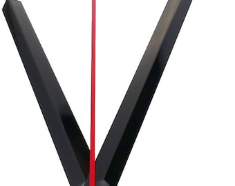 Kit di 5 lancette in alluminio per la riparazione e la sostituzione di orologi, colori: rosso, oro, nero, argento, bianco (bianco Kit di 5 lancette in alluminio per la riparazione e la sostituzione di orologi, colori: rosso, oro, nero, argento, bianco (bianco