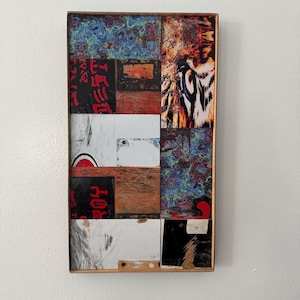 Recycled Skateboard Wall Art