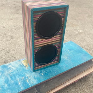 Recycled Skateboard Speaker Box
