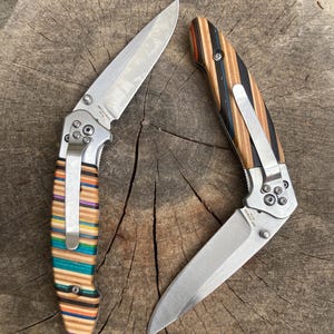 Recycled Skateboard Knife | Custom Colors | Custom Patterns