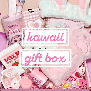 Kawaii Box | Cute Pastel Gift Box | Japanese Mystery Box | Kawaii Grab Bag | Custom Suprise Box | Personalized Kawaii Mystery Bundle Pastel