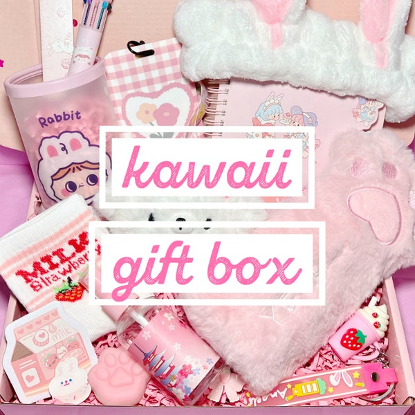 Kawaii Box | Cute Pastel Gift Box | Japanese Mystery Box | Kawaii Grab Bag | Custom Suprise Box | Personalized Kawaii Mystery Bundle Pastel