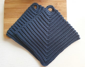 Crocheted pot holders | different colors | 1pair | Gift idea