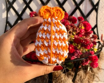 plushie SIERRA the shrimp nigiri: handmade amigurumi, crocheted stuffed animal asian food plush