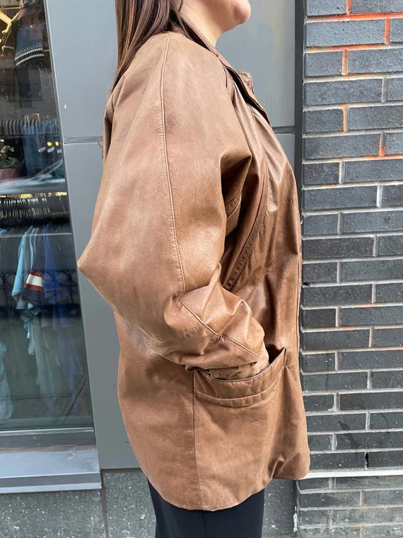 Georgetown Leather 80s Jacket - image 5