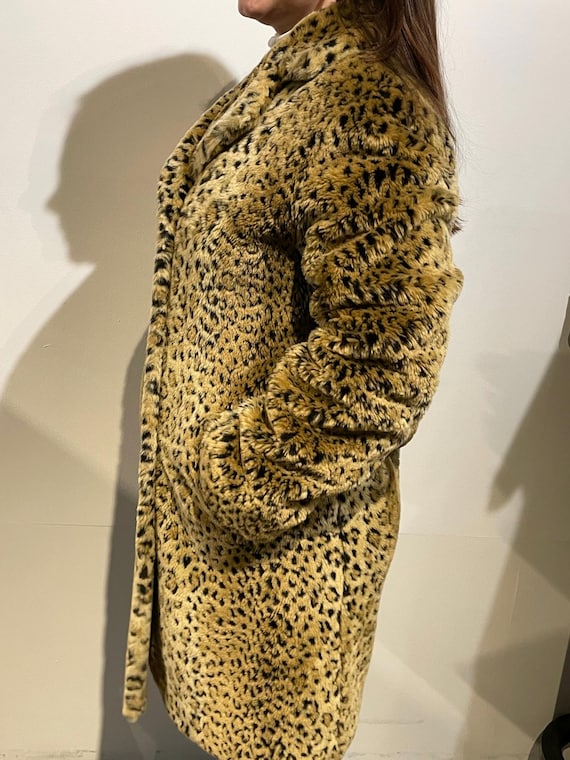 Y2K Leopard Print Coat - image 2