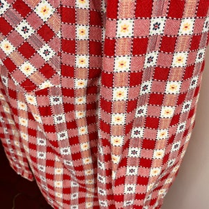 Westlichen Stil Shirt mit Gingham und Blumen. | Etsy