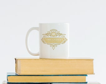 Coreander's Books Coffee Mug 11oz