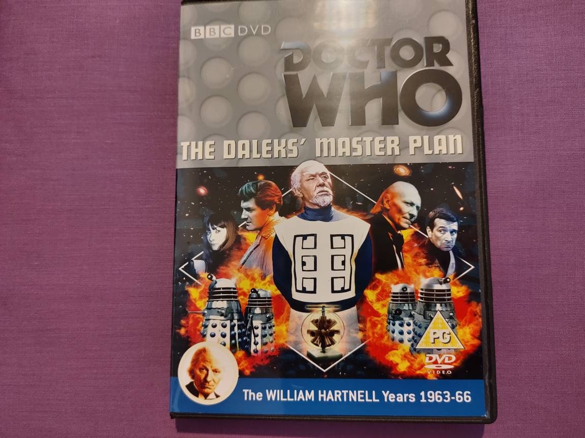 Doctor Who William Hartnell the Daleks Master Plan Custom DVD Etsy