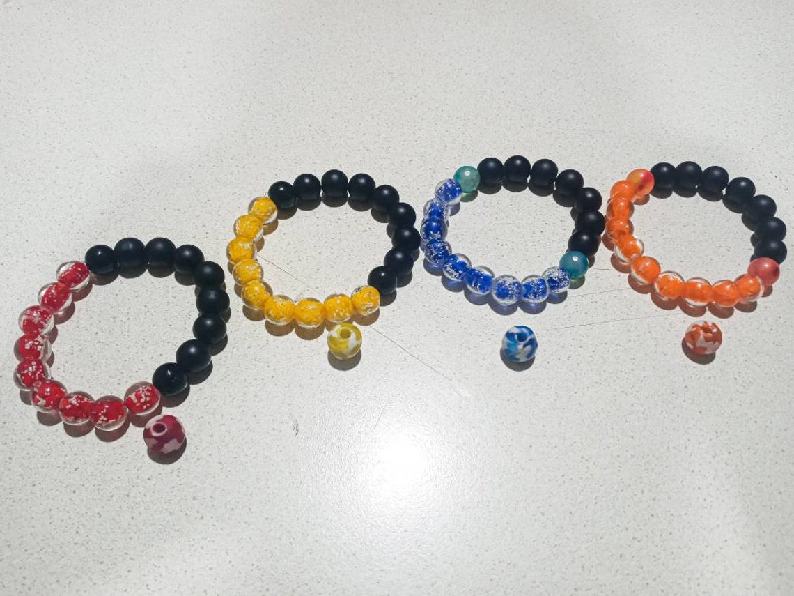 Glow in the Dark Bracelet Beaded Bracelet Kids Bracelet Etsy