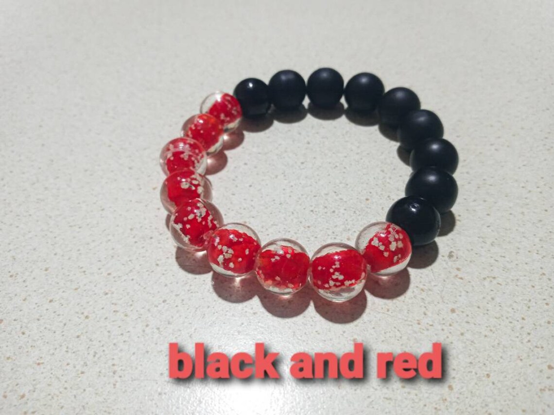 Glow in the Dark Bracelet Beaded Bracelet Kids Bracelet Etsy