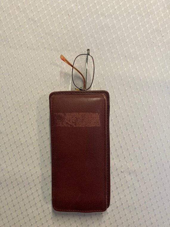 Belt Eyeglasses Case With Writing Pad Etsy