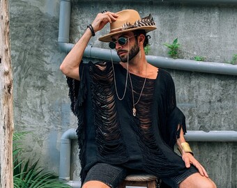 Burning Man Clothing Men | Etsy