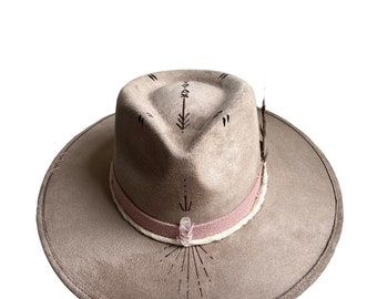 Soft Sand Fedora Tulum Handmade Hat Fedora