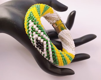 MUSTER zur Herstellung eines ORULA-ARMBANDES mit Oduduwa