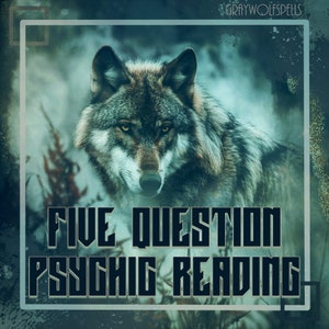 05 Question Psychic And Intuitive Reading // Cardless Reading // Intuition And Psychic Abilities Only // Free Consultations