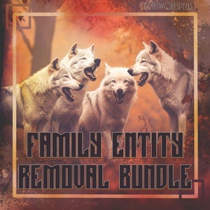 Family Entity Removal Bundle // FOUR PERSON Entity Removal // Vanquish A Spirit Or Entity From Your Family // Free Consultation