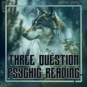 03 Question Lecture psychique et intuitive // Lecture sans carte // Intuition et capacités psychiques uniquement // Consultations gratuites