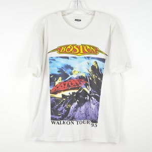 1995 Boston Tour Tee XL 1990s Single Stitch Graphic Band Tee 