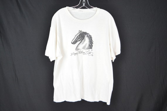 Vintage Horse Graphic T-Shirt - XL | George Killi… - image 1
