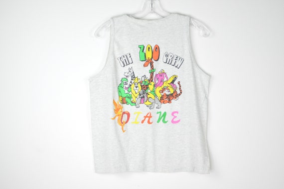 90s Cartoon Tank Top - Medium | Vintage Fire Dept… - image 6