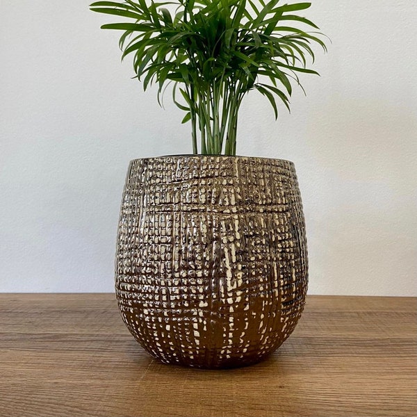 Large Bronze Plant Pot - Etsy UK