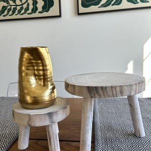 Witgekalkte plantenverhoger: rustiek boerderijdecor