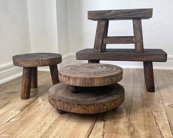 Real Wood Riser / Stand / Stool