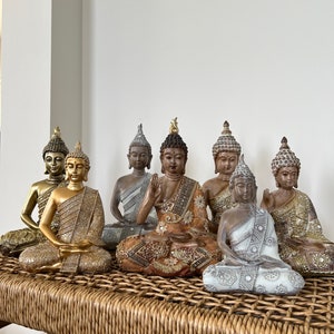 Peaceful Sitting Buddhas