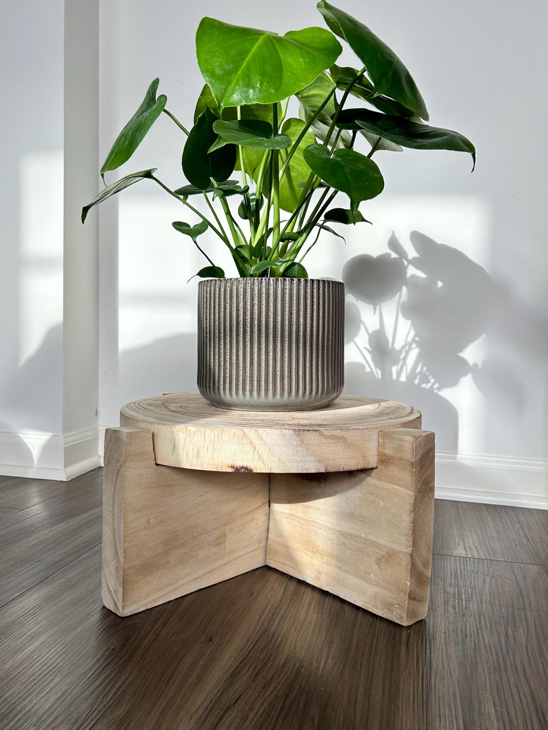 Handmade Light Wood Plant Riser: Cottage Style Decor/ - Etsy