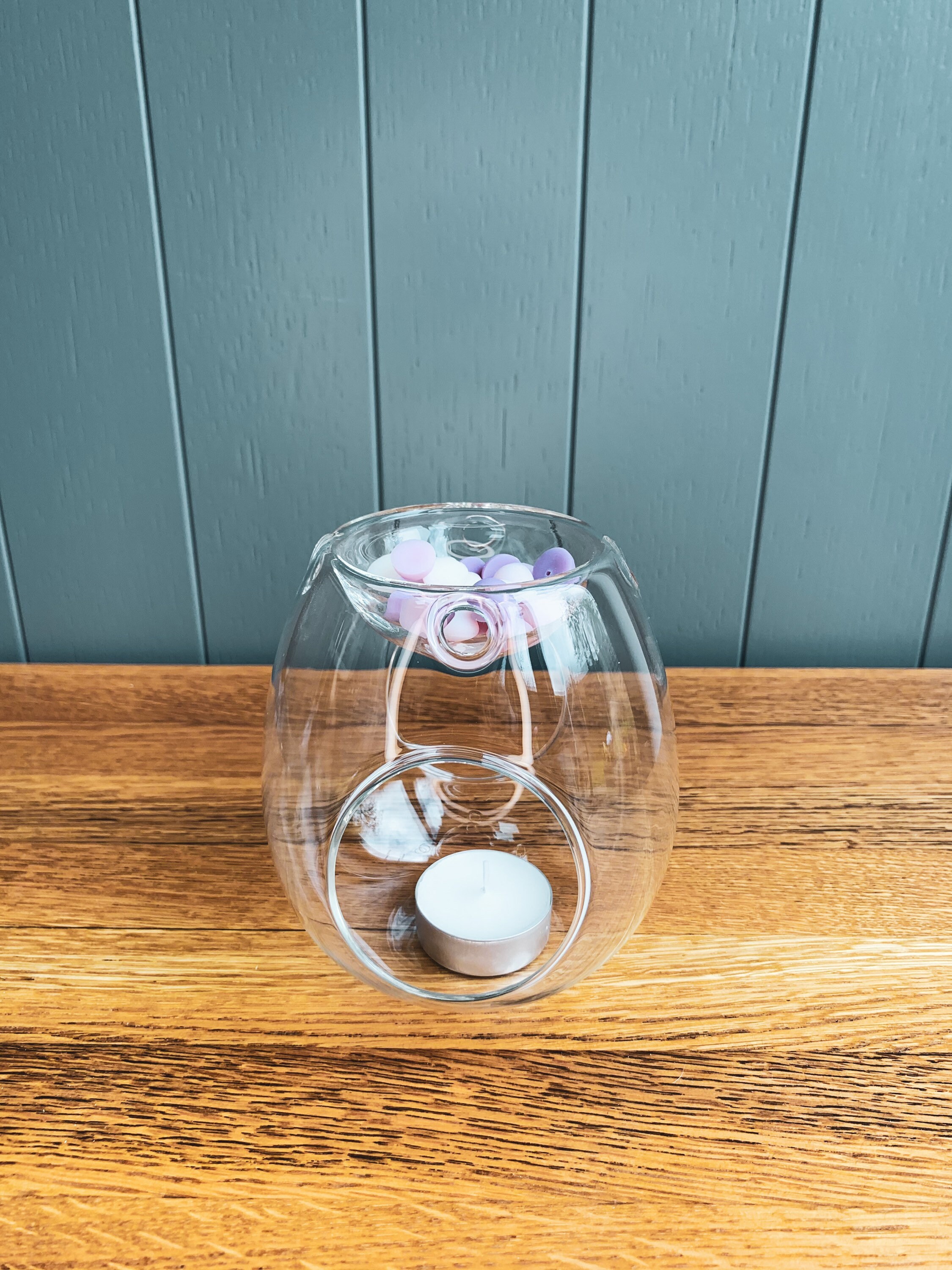 Clear Glass Wax Melt/Oil Burner Etsy