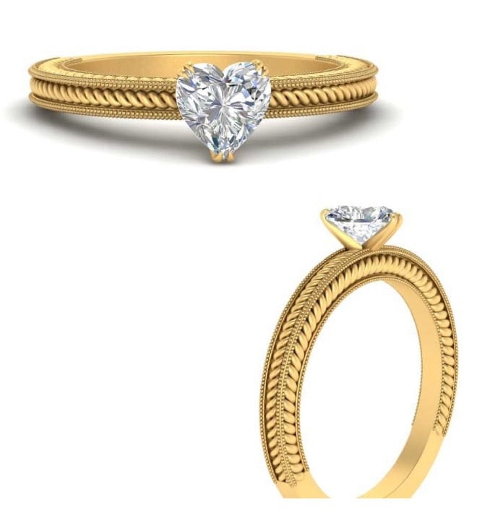 2.75 heart diamond solitaire plus setting 2.75 heart diamond solitaire plus setting