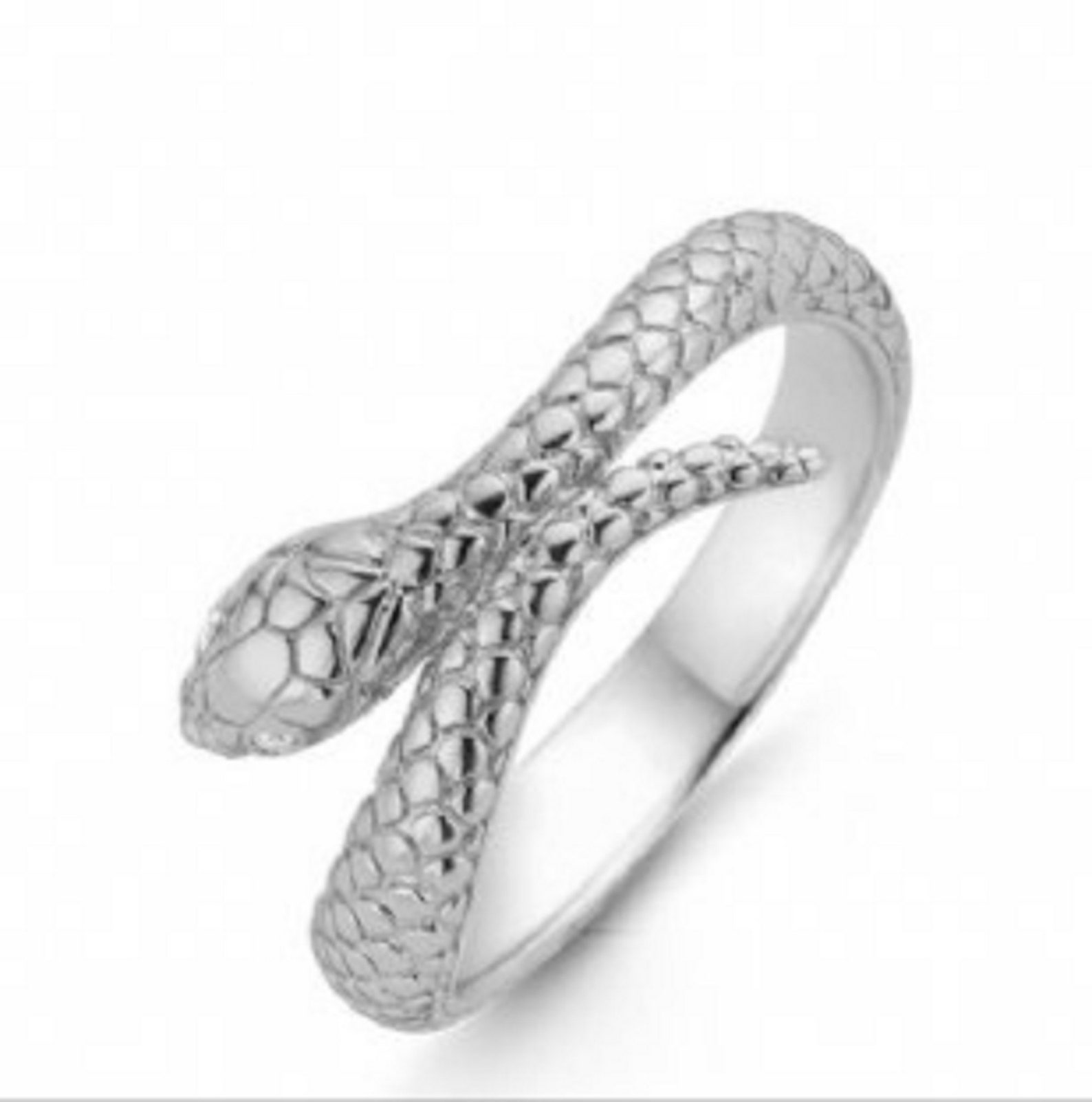 925 Sterling Silver Snake Ring Women Snake Band Classic Etsy