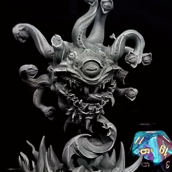 Beholder (by Bite the Bullet) - RPG Miniatures - Ultra HD 4K - Perfect for RPGs - Highlighted for Extreme Detail - Easier to Paint