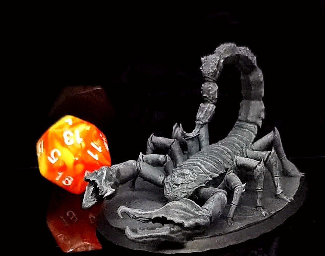 Reaper Bones Riesen-Skorpion Miniatur – 25 Mm, Unbemalt, Für Rollenspiele & Tabletop