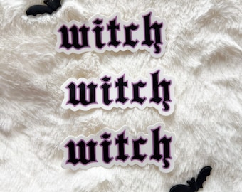Witch Sticker