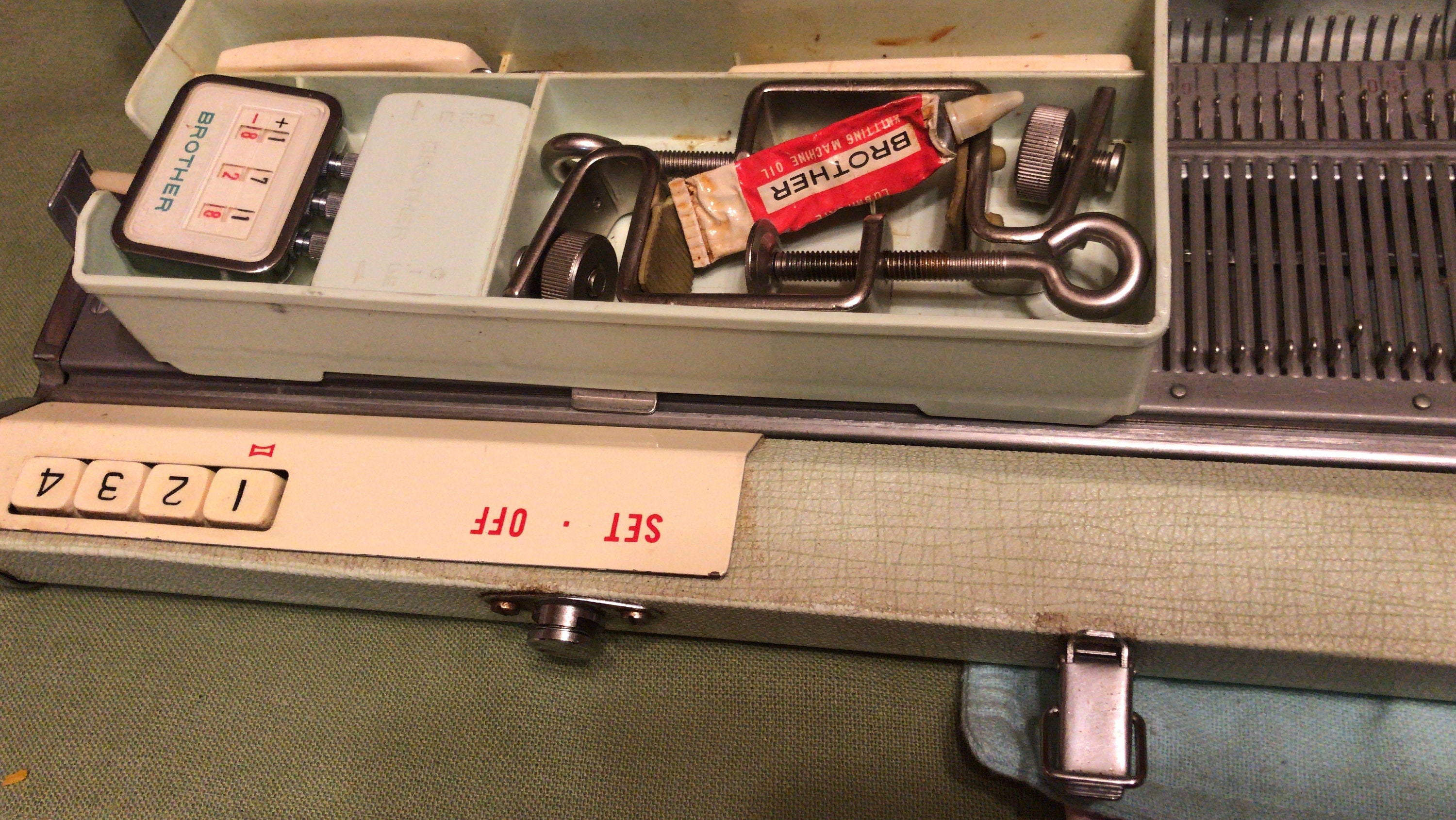 Vintage knitting machine Etsy