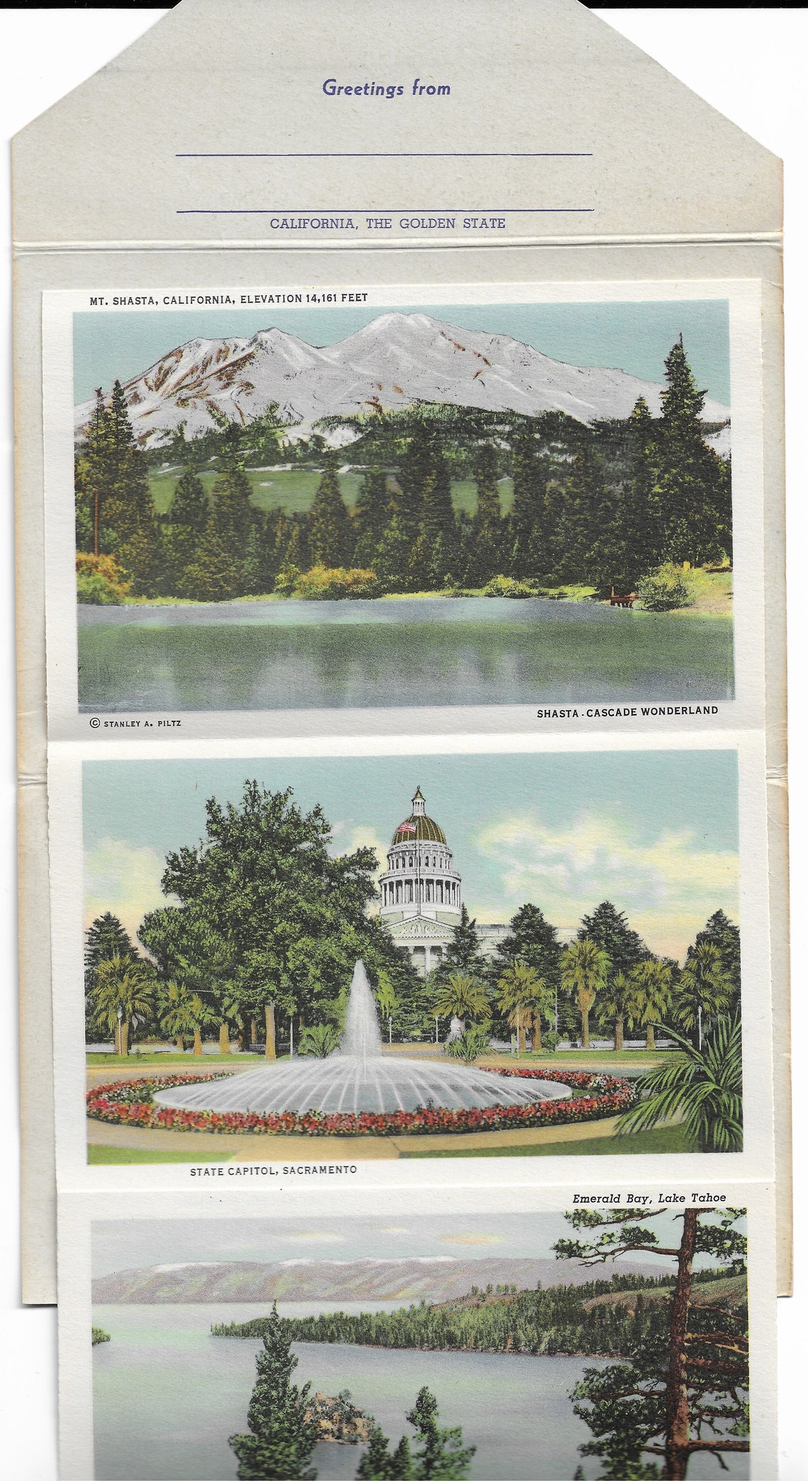Vintage CALIFORNIA Postcard Series UNUSED in Wonderful Etsy