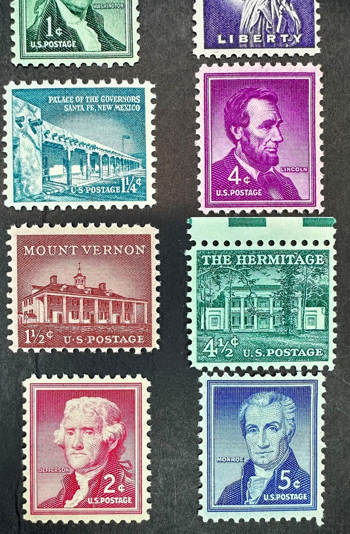 Stamp Collectors Dream, 1950's+ LIBERTY ISSUE (nearly Complete) Set of