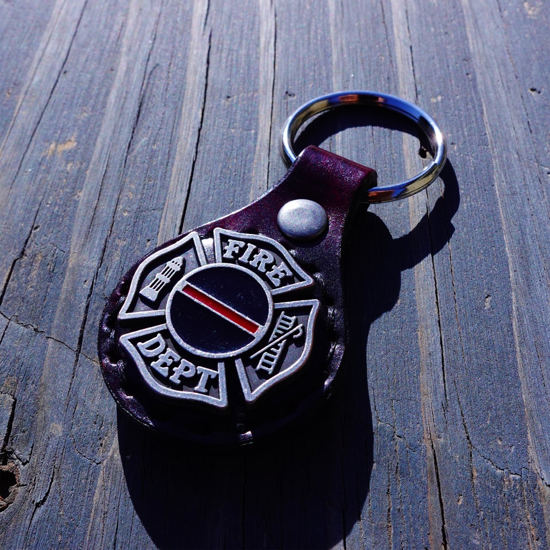 Charitable Firefighter Key Fobs - Etsy
