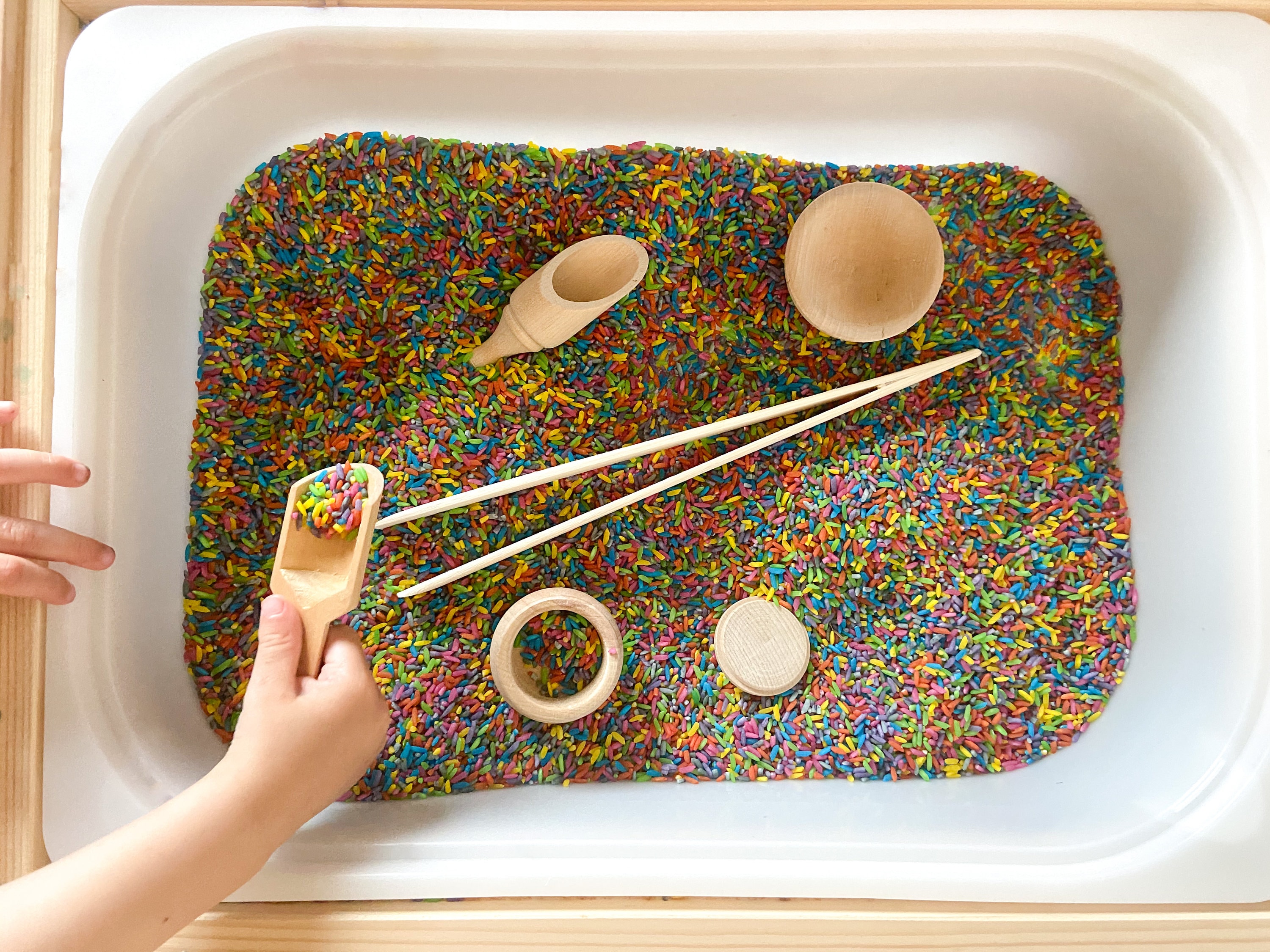 Sensory Tool Kit Wooden Sensory Tools Montessori Sensory Etsy