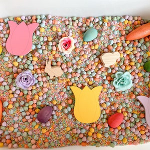 Easter Sensory Play Kit - Spring Wooden Loose Parts
